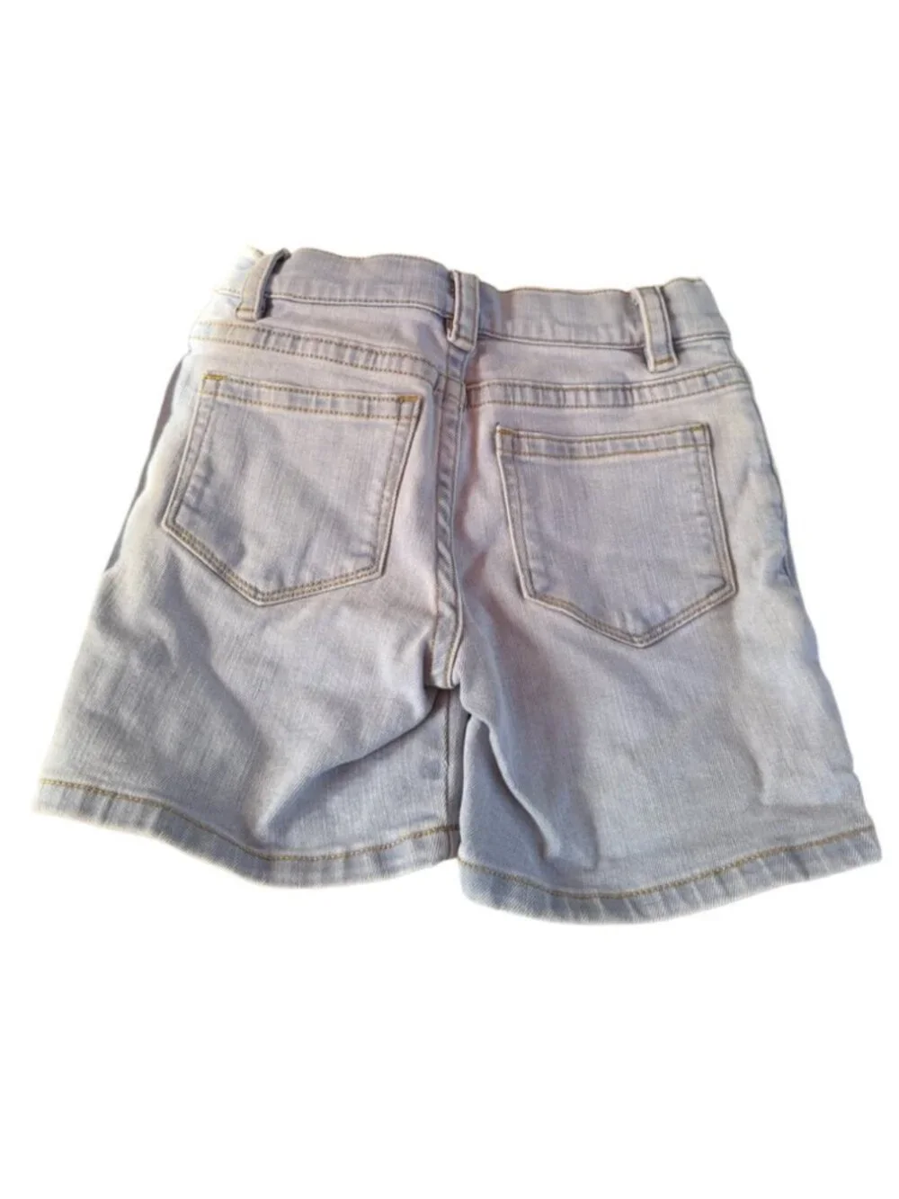 Kids Thereabouts Light Wash Denim Shorts Sz 6 Distressed Style